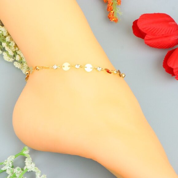 "Handmade Anklet – A Stylish Choice for Women, Thoughtful Gift Idea, EVCH1643 - Picture 10 of 10